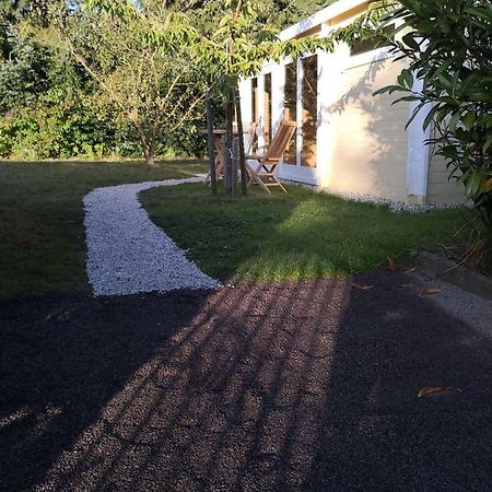 25 Qm Holz Bungalow, Garten-Grill, Gehoben, Optimiert, Massivholzbett Scharbeutz Kültér fotó