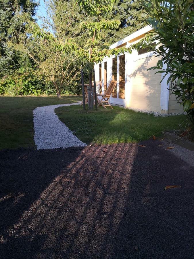 25 Qm Holz Bungalow, Garten-Grill, Gehoben, Optimiert, Massivholzbett Scharbeutz Kültér fotó